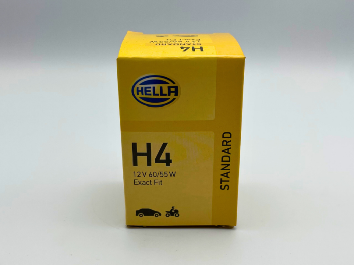 HELLA Halogenpære H4 12V 60/55W - Billede 2