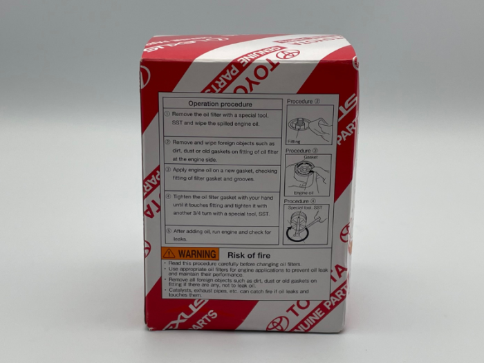 Toyota OEM Oliefilter (10004) - MR2 SW20 3S-GE - Billede 2