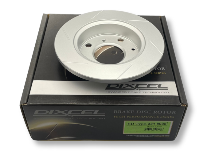 DIXCEL Bremseskiver For SD Type - Acty VAN Street Truck HA1 HH1 HA2 HH2 - Billede 2